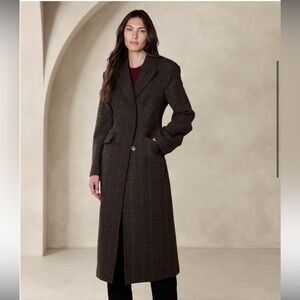 NEW Banana Republic ISOLA MELTON HOURGLASS TOPCOAT Size L
